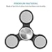 Viciviya Fidget Spinner - EDC Tri-spinner Metal Hand Spinners Focus Stress Reducer Toy - Perfect For ADD ADHD Anxiety and Autism Adult Kids (black)