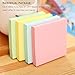 HONESTY 4 Candy Colors Self-Stick Notes Sticky Notes 10 Pads/Pack 100 Sheets/Pad 3 inch X 3 inch Easy Post