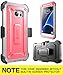 SUPCASE Unicorn Beetle Pro Series Case Designed for Galaxy S7 Edge, Full-Body Rugged Holster Case Without Built-in Screen Protector for Samsung Galaxy S7 Edge (2016 Release) (Pink/Gray)