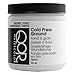QoR Watercolor Cold Press Ground by GOLDEN, 8 oz. Jar, Professional Mediums and Grounds