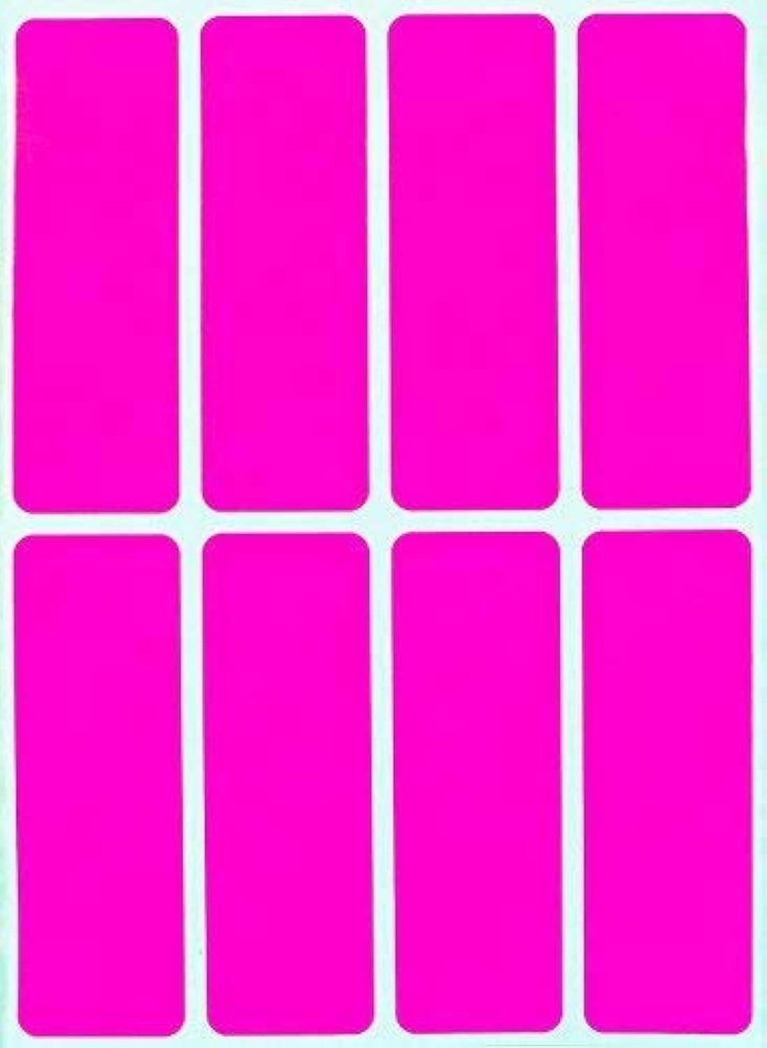 Royal Green Write Labels Color Coding Stickers in Neon Pink 7.5cm x 2.5cm 120 Pack