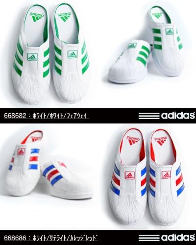 Amazon Adidas アディダス クロッグ サンダル スーパースター メンズ レディース ホワイト ブラック Adisandal 27 5cm Adidas アディダス シューズ バッグ