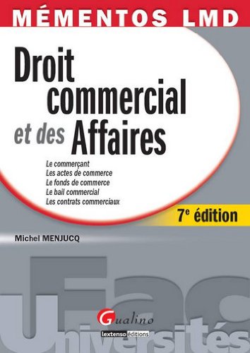 Droit commercial et des affaires