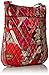 Vera Bradley Women's Cotton Triple Zip Hipster Crossbody Purse, Bohemian Blooms, One Size