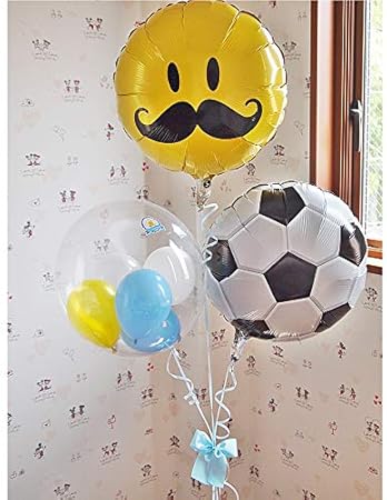 72時間限定タイムセール ヘリウムバルーン バレンタイン With サッカーボール サッカーボール バレンタインギフト バルーン電報 風船 浮くバルーン 男の子 人気 公式通販 Carlavista Com