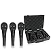 Behringer Ultravoice XM1800S Dynamic Cardioid Vocal and Instrument Microphones, Set of 3
