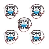 WINSINN 40mm Fan 5V Hydraulic Bearing Brushless 4010 40x10mm for Cooling PC North South Bridge Chip - High Speed (Pack of 5Pcs)