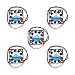 WINSINN 40mm Fan 5V Hydraulic Bearing Brushless 4010 40x10mm for Cooling PC North South Bridge Chip - High Speed (Pack of 5Pcs)