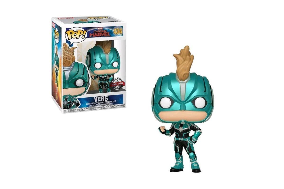 Marvel Funko Pop! Captain Vers #434 Gamestop Exclusive