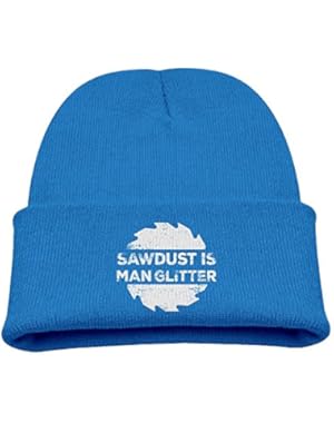 Sawdust Is Man Glitter Children's Knitting Winter Warm Hat