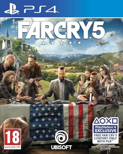 Amazon.com: Far Cry 5 Playstation 4 PS4 PS5 Ubisoft Survival