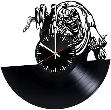 Rock Band Design Vinyl Record Wall Clock - Get unique home room wall decor - Gift ideas for boys and girls - Original Modern Music Fan Art