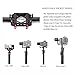 EACHSHOT Dual Handle Grip Handlebar Kit for Gimbal Zhiyun Crane Plus/Crane 2/Feiyu AK2000S MOZA Air Aircross (Not Support DJI Ronin-S Zhiyun Crane 2S)
