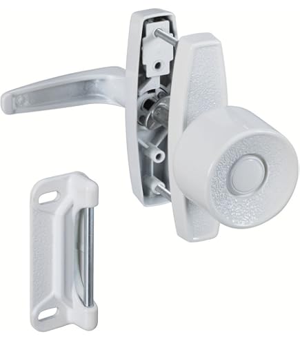 National Hardware N178-822 V1308 Universal Knob Latch in Silver,1