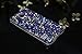 Galaxy S5 Case, Galaxy S5 Neo Case, Galaxy S5 Liquid Glitter Case,PHEZEN 3D Creative Design Shiny Quicksand Flowing Bling Glitter Sparkle Heart Clear Hard Case for Samsung Galaxy S5 - Blue Diamonds