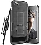iPhone 6S Plus Belt Case with Holster Clip, Encased (DuraClip) Slim Fit Holster Shell Combo w/Rubberized Grip Finish (for Apple iPhone 6 Plus 5.5 / 6S Plus 5.5