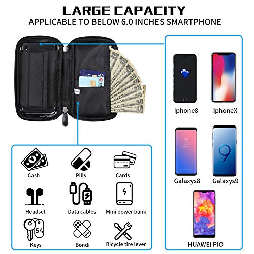 Bicycle-Handlebar-Bag-Waterproof-Mobile-Phone-Bag-Highly-Sensitive-Touch-Screen-360-degree-Rotation-Suitable-for-35-60-inch-Smartphones