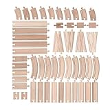 50-piece Track Set Wooden Toy LILLABO by IKEA