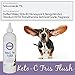 Stratford Pharmaceuticals Keto-C Tris Flush Cat and Dog Ear Cleaner/Dog Ear Infection Treatment for Dogs and Cats, Veterinary Ear Wash for Dogs with Ketoconazole for Otic Dirt and Debris