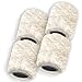 Dual 2-Color Split Painting Full-Sized 9 inch -3/4 inch Nap Sheepskin Double Paint Roller Faux Painting by The Woolie (as seen on YouTube) (Value 2 Pack)