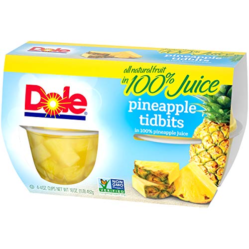 3 FRUIT+BOWLS+Pineapple+Tidbits+Juice
