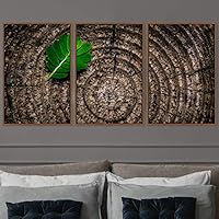 3 Piece Framed Canvas Wall Art Abstract Industrial Multicolor Patterns Canvas Prints Home Artwork Decoration for Living Room,Bedroom - 16