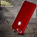 iPhone 8 Plus Case,iPhone 7 Plus Case Red,ANLI(TM) [Perfect Slim Fit] [Light Weight] Ultra Thin Soft Touch Flexible Protective Case Back Cover Bumper for Apple iPhone 8 Plus / iPhone 7 Plus