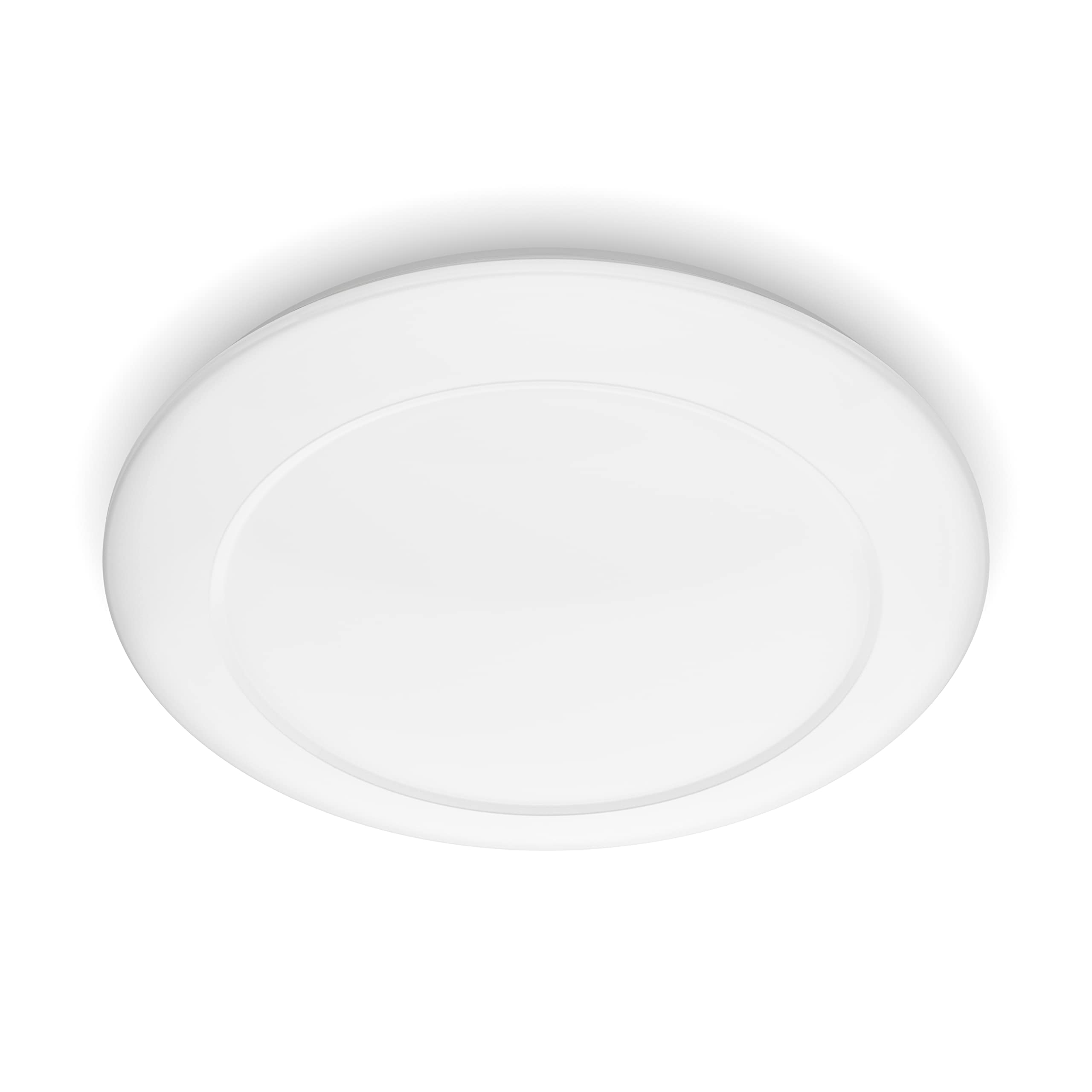 Philips LED Cinnabar Ceiling Light 2700K 16W [Warm White - White] for Diffused Indoor Home Lighting, Livingroom and Bedroom, 17 Watt