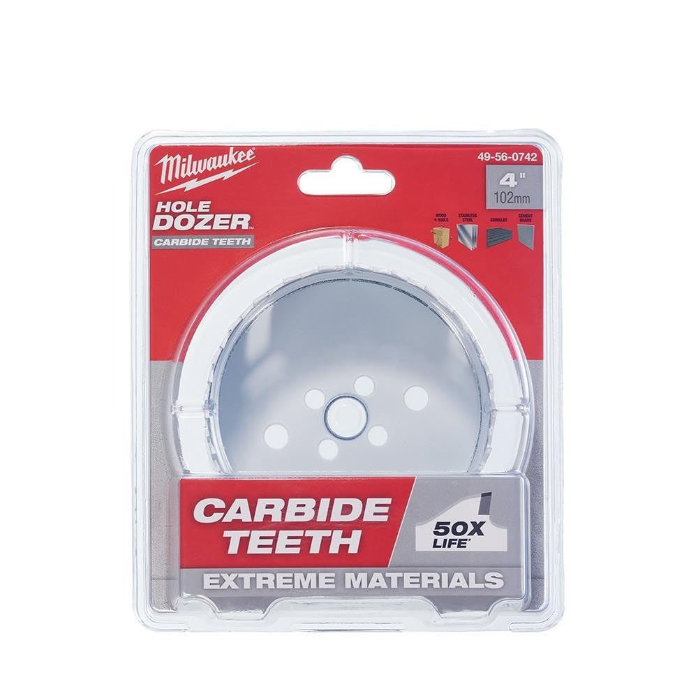 Milwaukee 49-56-0742 4" Hole Dozer with Carbide Teeth