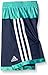 Adidas Boys' Little Athletic Basketball Short, Shot Caller Dark Indigo/Shock Green Base, 7X