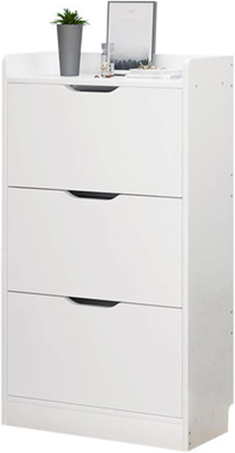 slim shoe storage cabinets on Amazon Com Dutui Tipping Bucket Shoe Cabinet Ultra Thin 17cm Home Entrance Large Capacity Entrance Cabinet Economical Simple Storage Locker Shoe Rack Home Kitchen