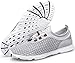 DOUSSPRT Women's Water Shoes Quick Drying Sports Aqua Shoes Grey Size 8