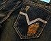Men's Fashion Ripped Slim Fit Jeans ,Retro Blue,34