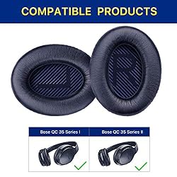 YOCOWOCO Ear Pads Cushions for Bose QC35/ QC35II