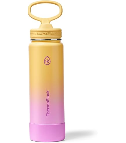 Amazon.com: ThermoFlask Insulated Water Bottle with Spout Lid (24