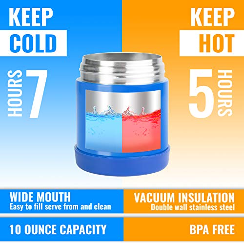 Monka Bento Lunch Box For Adults And Kids, With Thermos Vacuum And