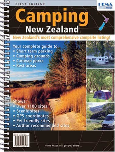 New Zealand Camping Atlas by Hema