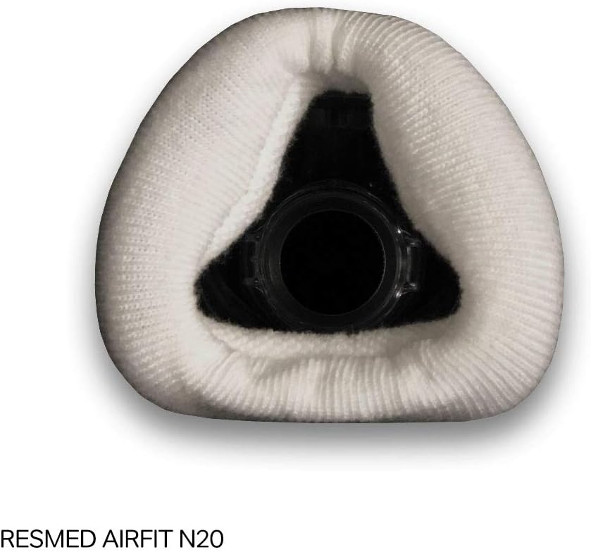 Snugz Mask Liners: Machine Washable, One-Size-Fits-Most CPAP Mask Liners, Pack of 2 Lasts 90 Days (Nasal (Nose only)) - Image 4