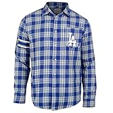 LOS ANGELES DODGERS WORDMARK BASIC FLANNEL SHIRT