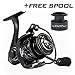 KastKing Mela II Spinning Reel, Light, Smooth Fishing Reel, Free Spare Graphite Spool, 10 + 1 BB, 5.2:1 Gear Ratio, Powerful Carbon Fiber Drag System.