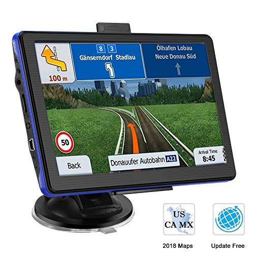 GPS Navigation for Car, Prymax 7 Inch GPS Navigator Touchscreen Car GPS Navigation System with 8GB Memory, Lifetime Map Update, Driving Alarm, Voice Steering