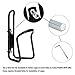 Water Bottle Cages,Bike Bicycle Alloy Aluminum Lightweight Water Bottle Holder Cages Brackets (2 Pack)