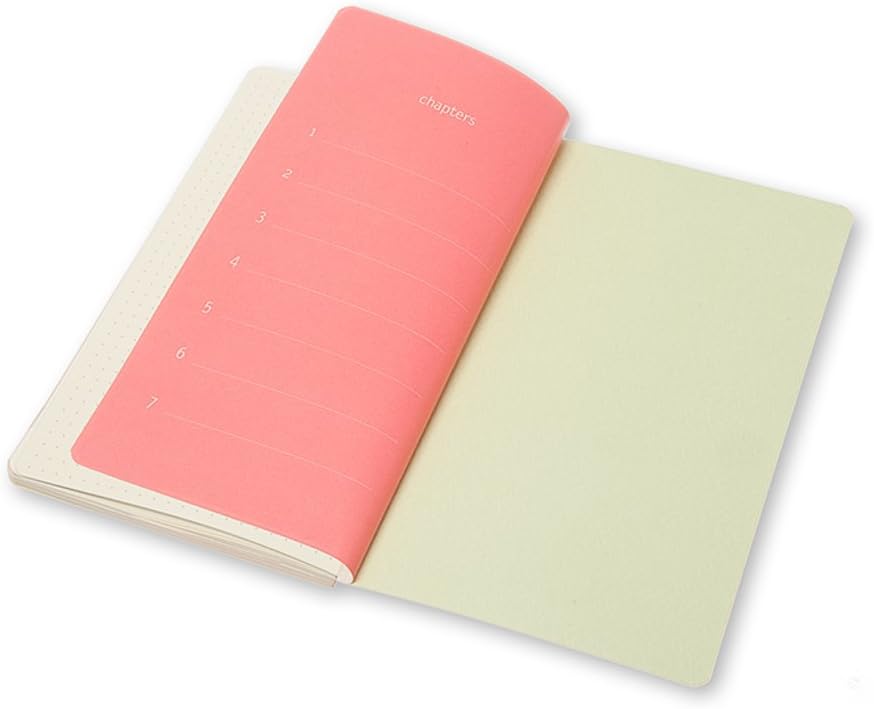 Moleskine Chapters Journal Mist Green Slim Medium Dotted - Image 5