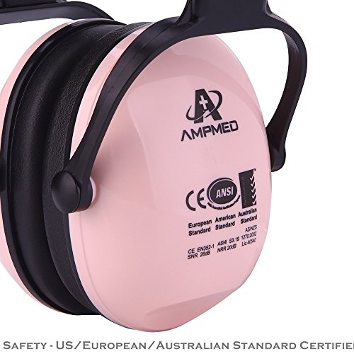 Amplim Hearing Protection Earmuff for Toddlers Kids Teens Adults