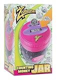 Zillionz Girl Counting Money Jar - Pink