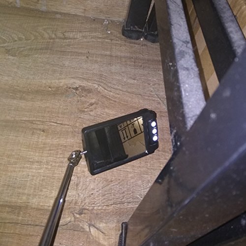 Telescopic Inspection Mirror ，Telescopic lamp Inspection Mirror, 360 Rotating lamp Inspection Mirror, Mechanics Mirror, Inspection Mirror, car Inspection Mirror - Thumbnail 3