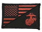 Tactical USA Marine Corps Military Patch - By Patch Squad