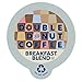 Double Donut Breakfast Blend Coffee Pods, Medium Roast Coffee, Single Serve Coffee For Keurig K Cups Machines, Breakfast Blend in Recyclable Pods, Hot or Iced Coffee, 96 Count