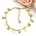 Doinshop Women's Foot Chain Jewelry Beach Barefoot Sandal Ankle Bracelet Gold (Bell Star)
