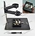 Weber Displays Hot Air Hand-piece Gun Holder with Two Fixtures for SMD Rework Station Soldering Desoldeing De-soldering
